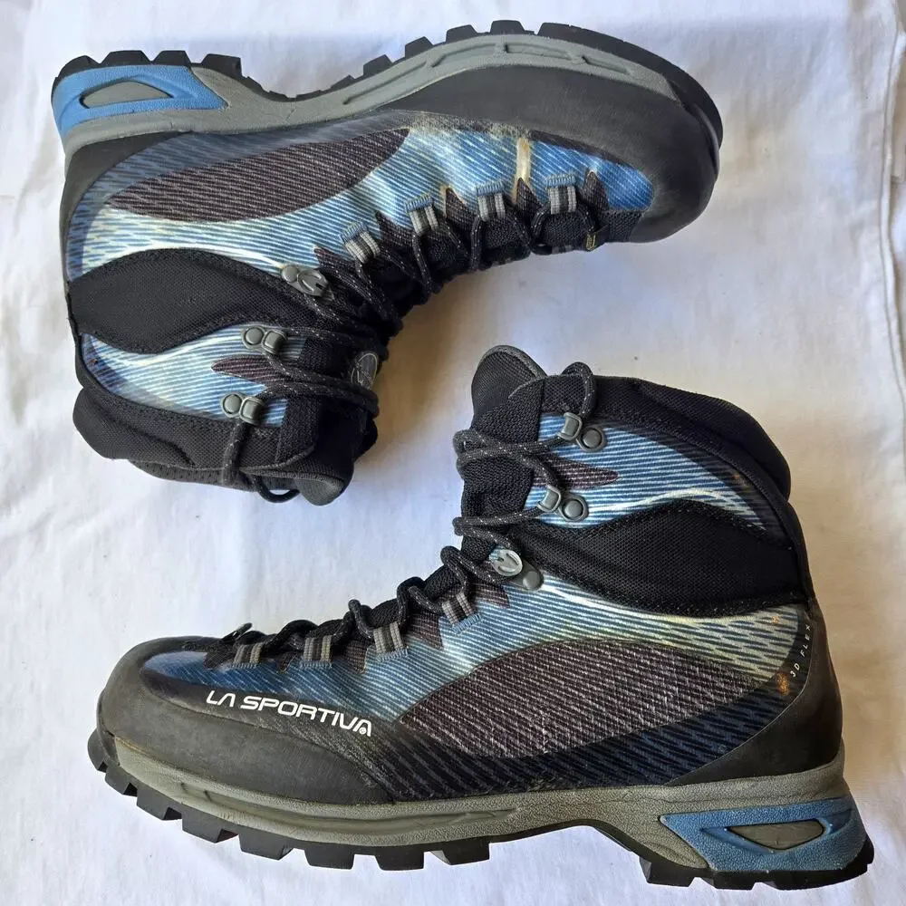 La Sportiva Trango TRK GTX Men's Hiking Mountaineering Boots Blue Size 11
